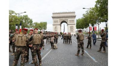 Photo of فرنسا / احتفال استثنائي بالعيد الوطني أو ما يسمى بالباستيل